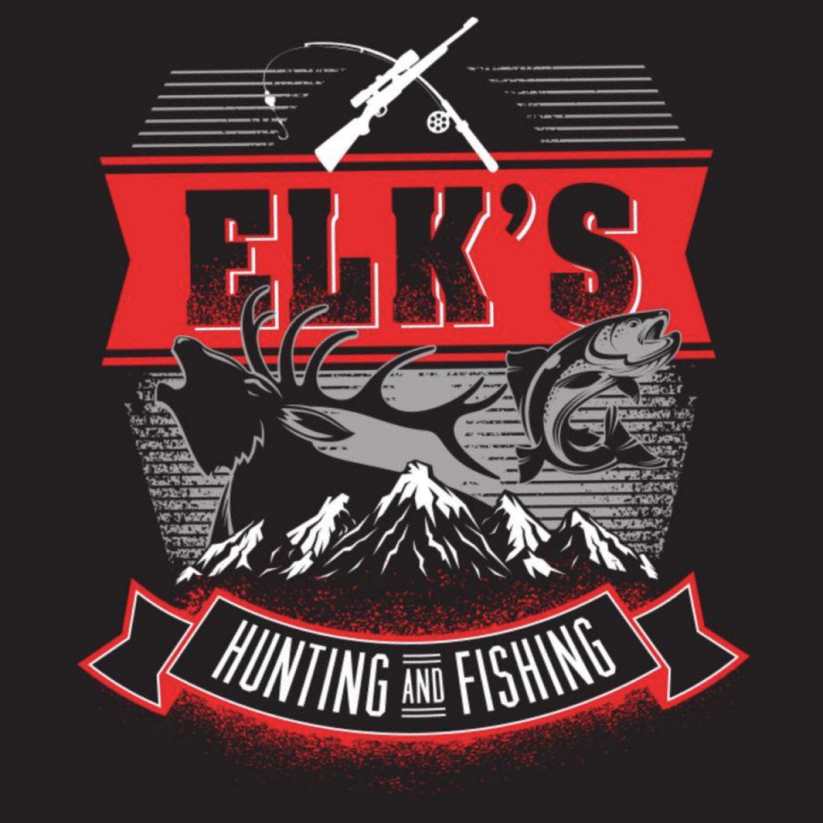 Elk's Hunting & Fishing Logo